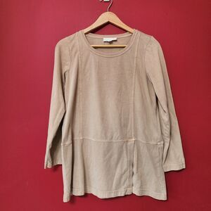 PureJill J Jill Organic Cotton Pullover Top Size S